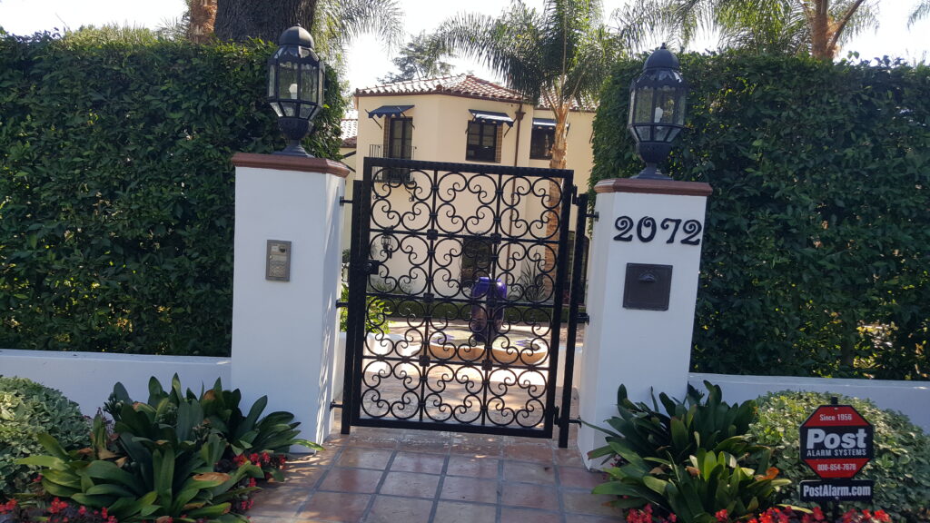 pasadena new ornamental iron gate