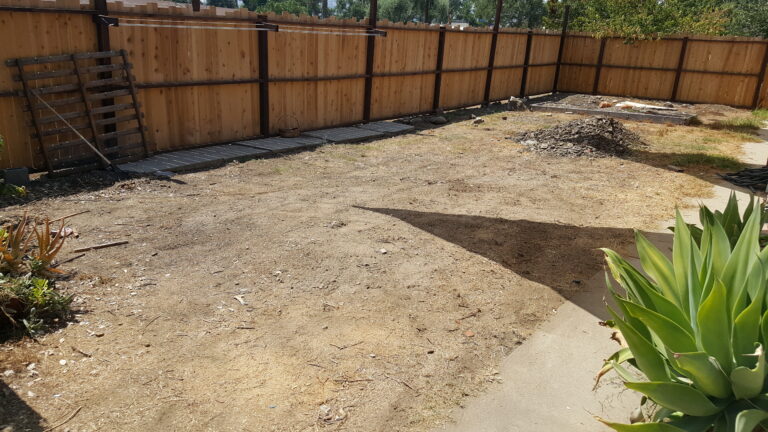 wood fence