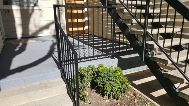 iron fence