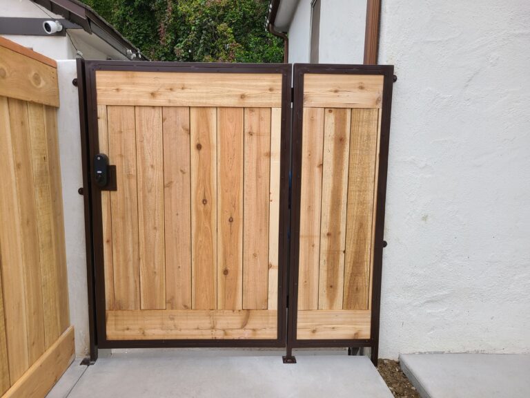 wood fence
