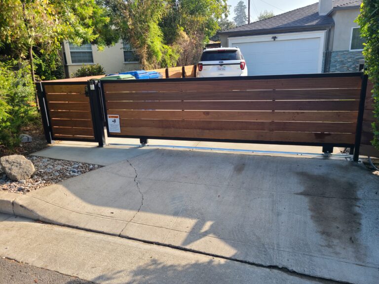 wood fence
