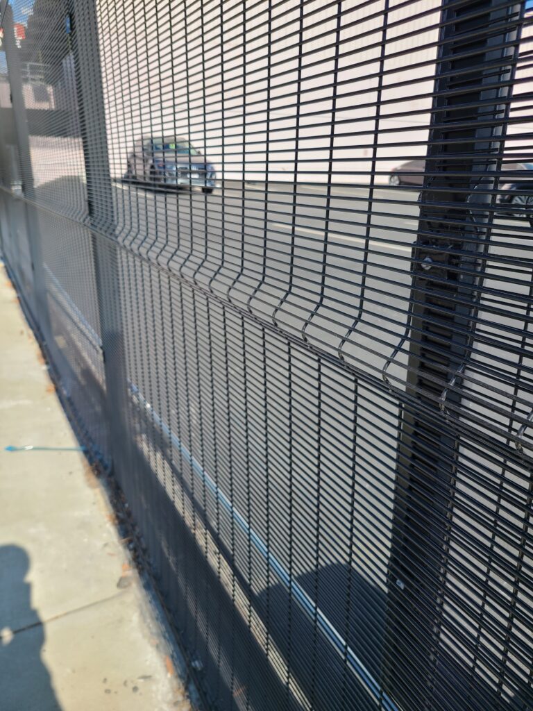 iron fence