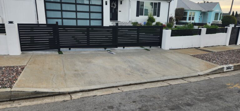 Telescoping Driveway Gate