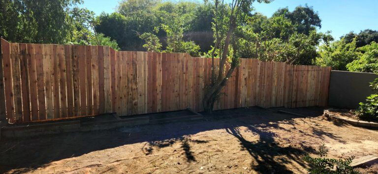 wood fence