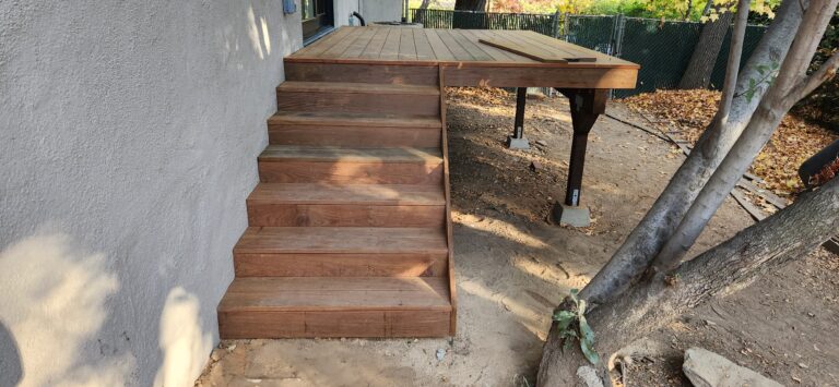 Ipe deck