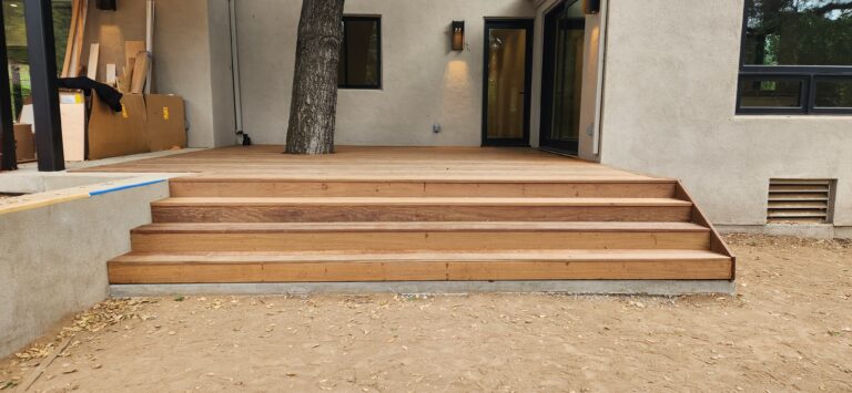 Ipe deck