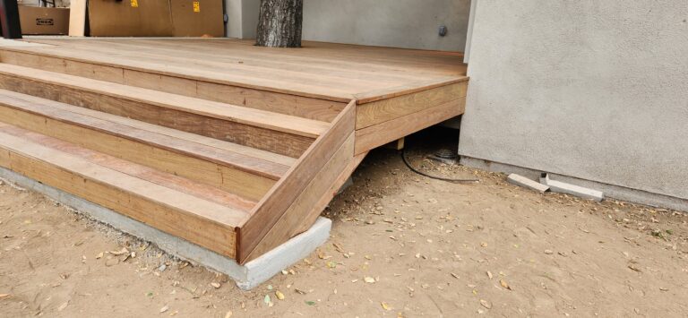 Ipe deck